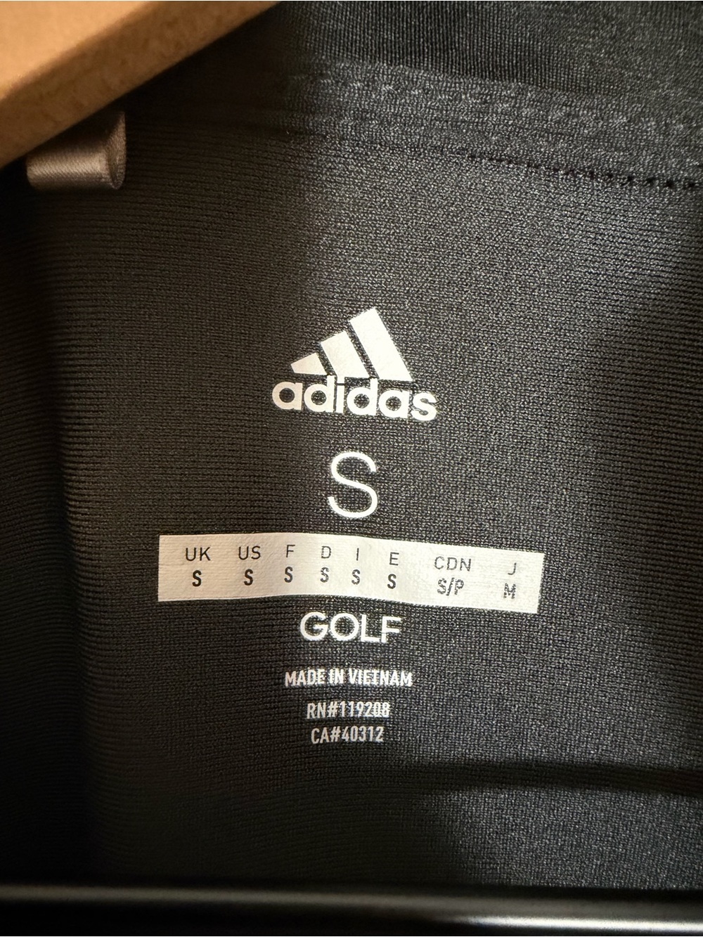 Adidas Minnesota Wild Hockey Black 1/4 Zip Golf Pullover Size Small Athletic - Picture 2 of 10